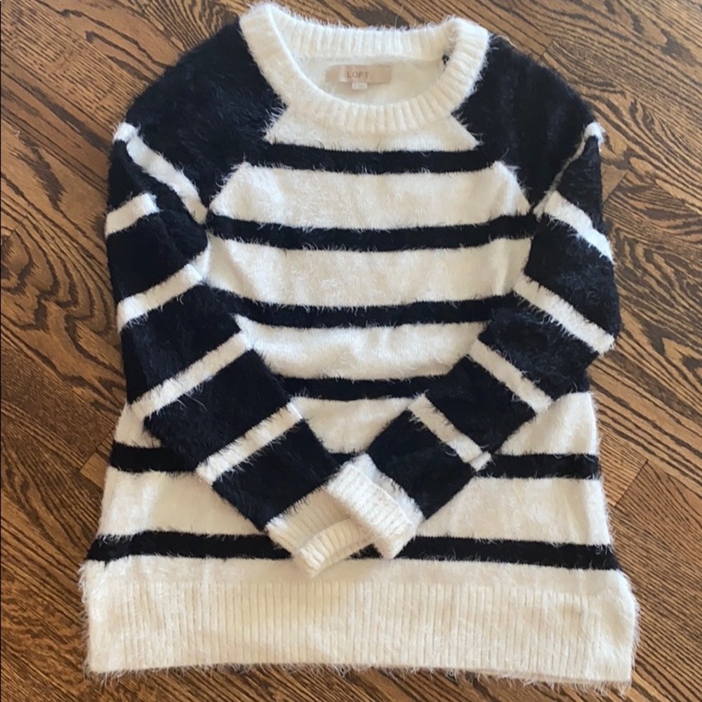 Loft eyelash sweater